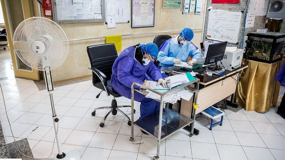 بخش ویژه «بیماران کرونا» بیمارستان امام خمینی (ره)