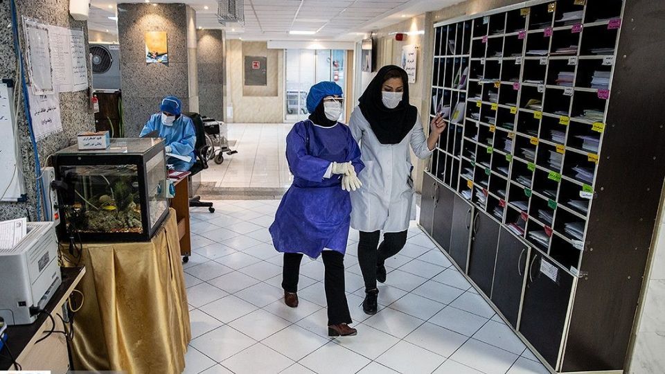 بخش ویژه «بیماران کرونا» بیمارستان امام خمینی (ره)