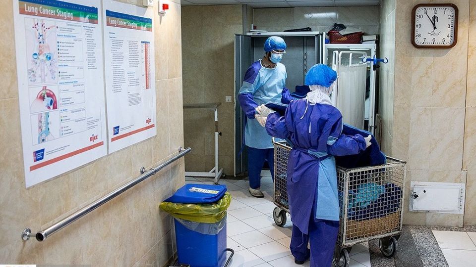 بخش ویژه «بیماران کرونا» بیمارستان امام خمینی (ره)