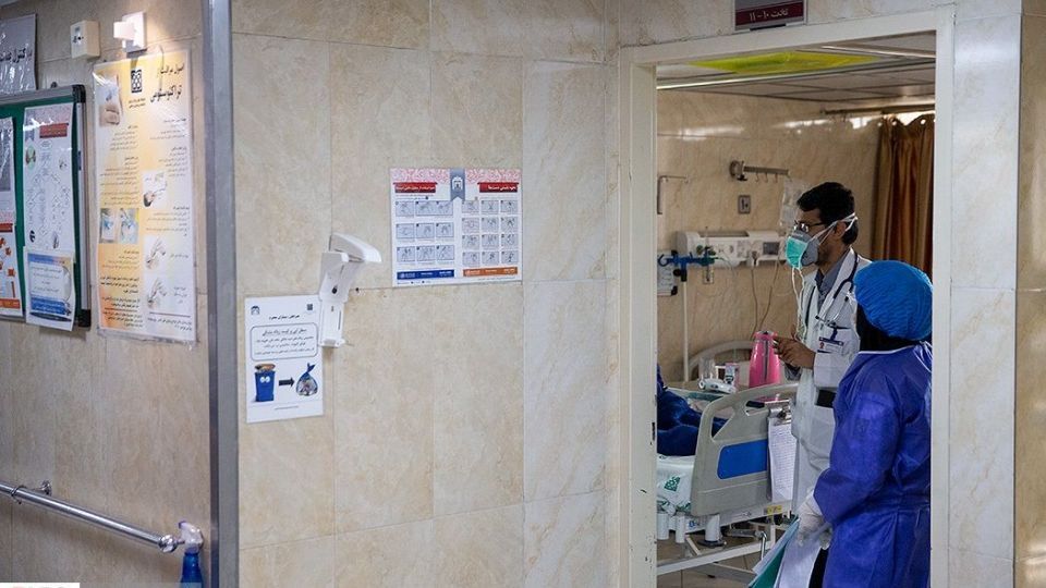 بخش ویژه «بیماران کرونا» بیمارستان امام خمینی (ره)