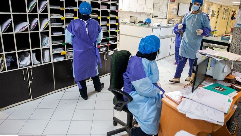 بخش ویژه «بیماران کرونا» بیمارستان امام خمینی (ره)