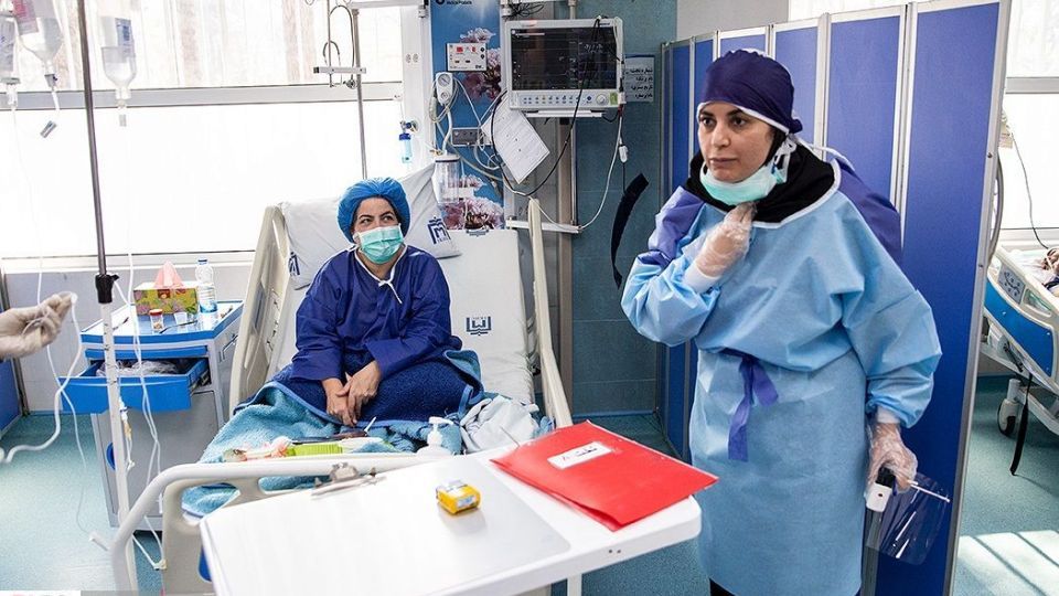 بخش ویژه «بیماران کرونا» بیمارستان امام خمینی (ره)