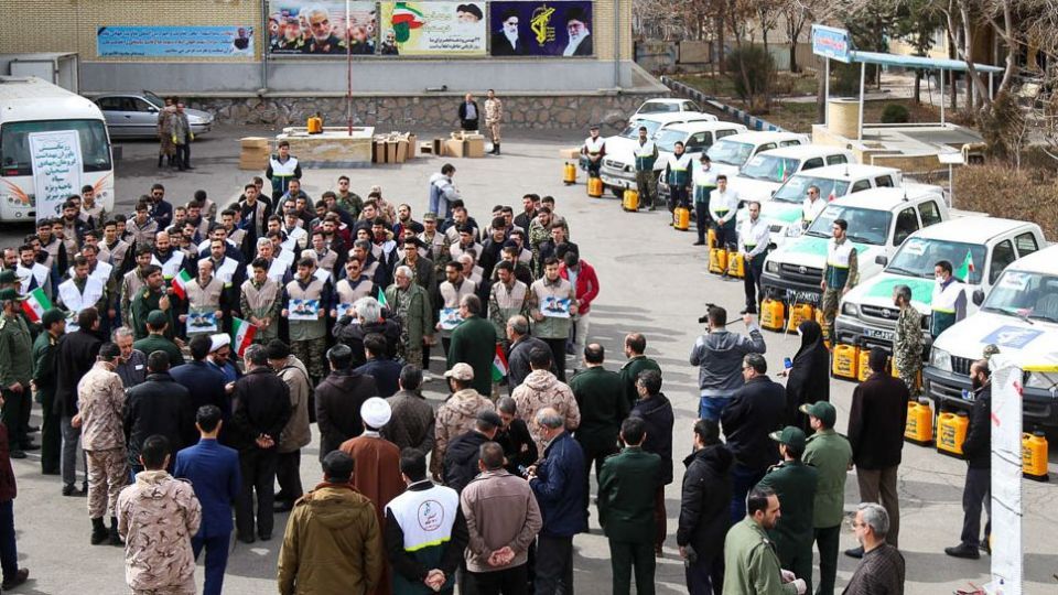 ضدعفونی کردن شهر تبریز