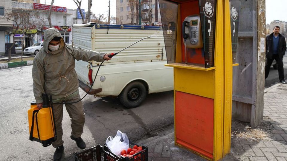 ضدعفونی کردن شهر تبریز