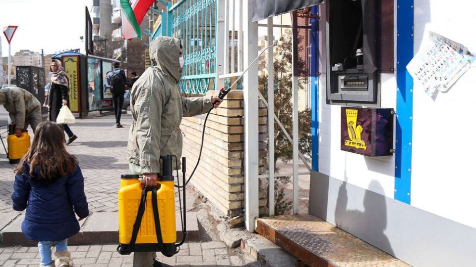 ضدعفونی کردن شهر تبریز