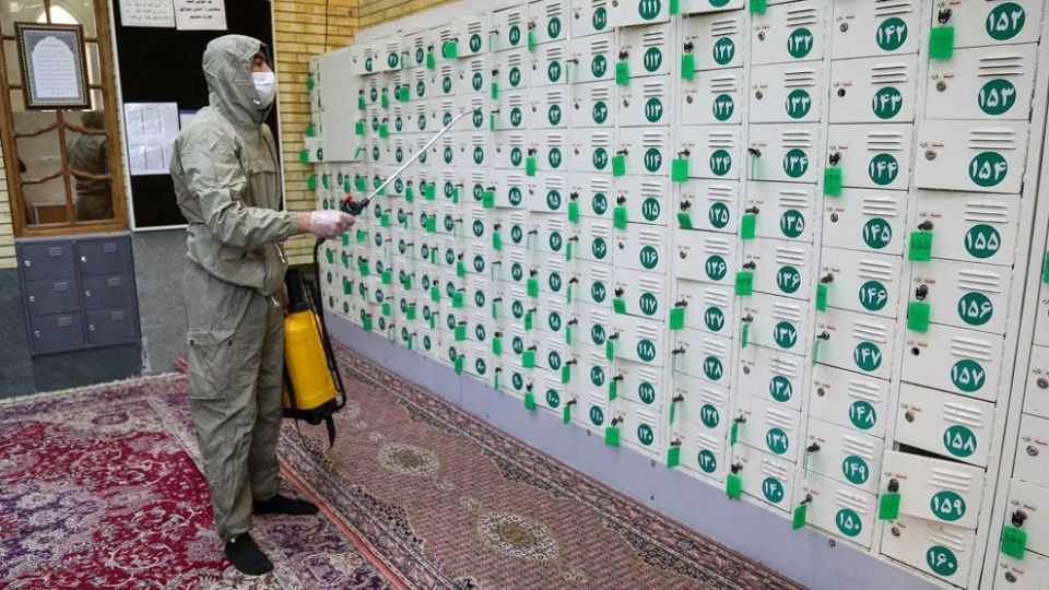 ضدعفونی کردن شهر تبریز