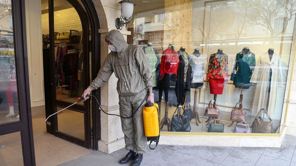 ضدعفونی کردن شهر تبریز