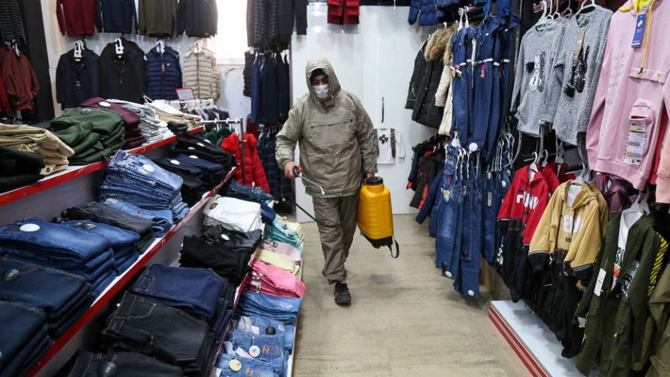 ضدعفونی کردن شهر تبریز