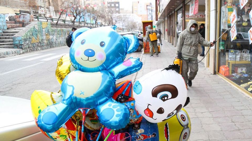 ضدعفونی کردن شهر تبریز