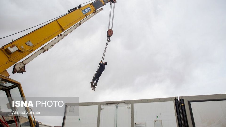 استقرار و راه اندازی بیمارستان صحرایی در قم