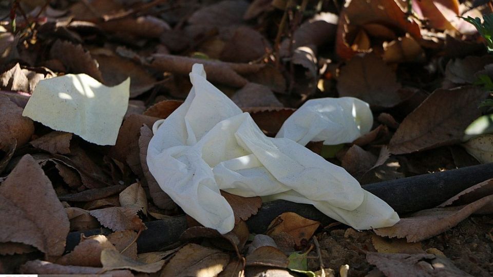 ماسک و دستکش‌های مصرف‌شده معضل این‌روزهای شهر