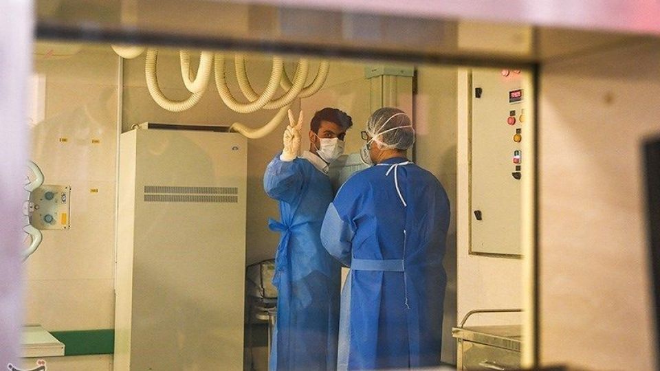  بخش ویژه بیماران کرونا در بیمارستان فرقانی قم