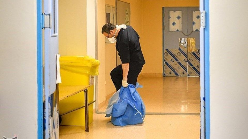  بخش ویژه بیماران کرونا در بیمارستان فرقانی قم