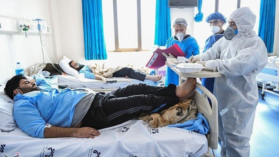  بخش ویژه بیماران کرونا در بیمارستان فرقانی قم