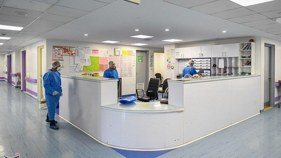  بخش ویژه بیماران کرونا در بیمارستان فرقانی قم