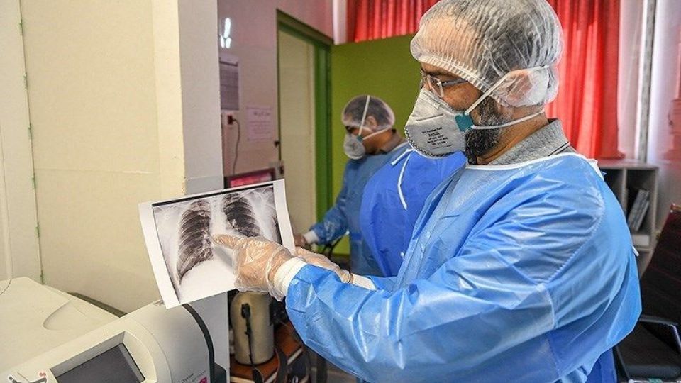  بخش ویژه بیماران کرونا در بیمارستان فرقانی قم