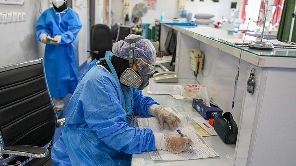  بخش ویژه بیماران کرونا در بیمارستان فرقانی قم