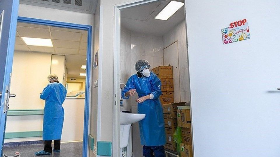  بخش ویژه بیماران کرونا در بیمارستان فرقانی قم