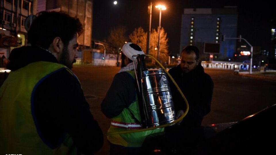 بسیج مردمی برای ضد عفونی اماکن عمومی