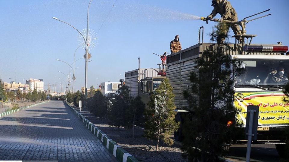 رزمایش مشترک ارتش و سپاه علیه کرونا