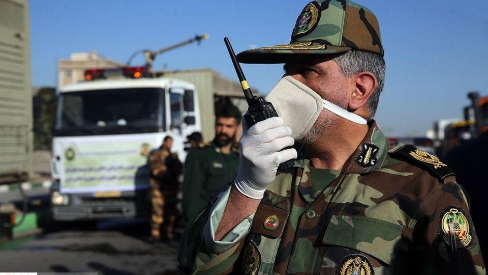 رزمایش مشترک ارتش و سپاه علیه کرونا