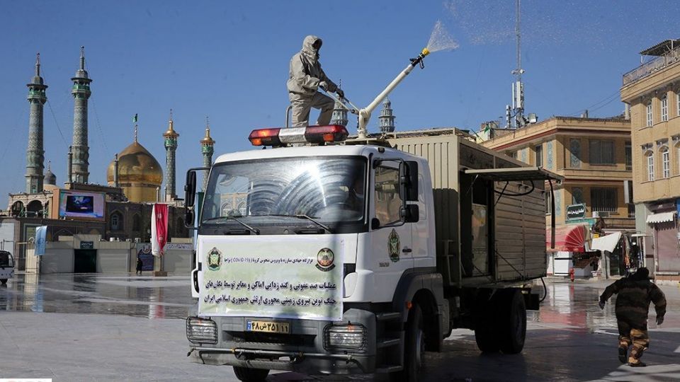 رزمایش مشترک ارتش و سپاه علیه کرونا