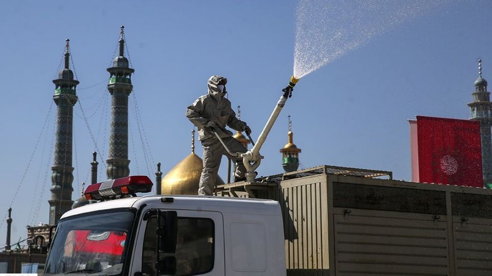 رزمایش مشترک ارتش و سپاه علیه کرونا