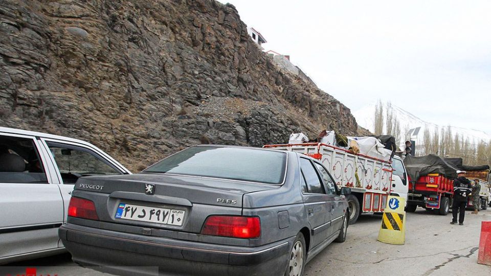  مسدودسازی محور هراز