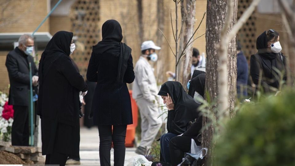 تدفین پیکر فاطمه رهبر