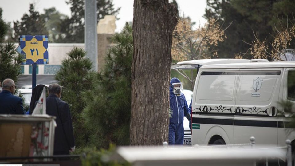 تدفین پیکر فاطمه رهبر