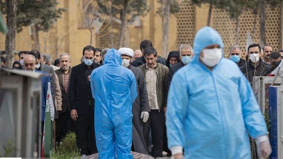 تدفین پیکر فاطمه رهبر