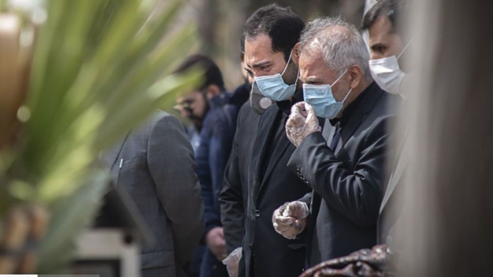 تدفین پیکر فاطمه رهبر