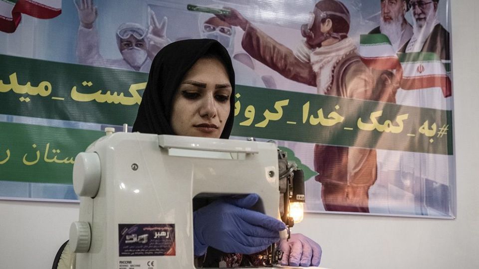 گارگاه تولید ماسک در رشت