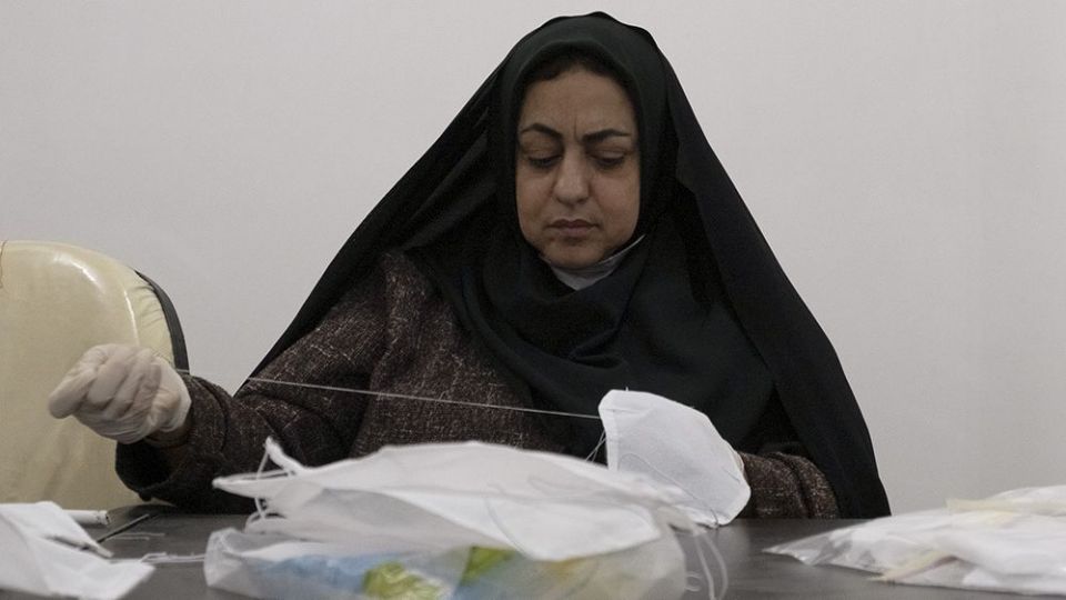 گارگاه تولید ماسک در رشت