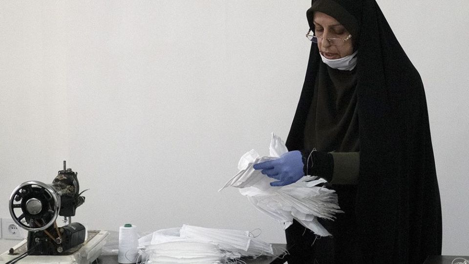 گارگاه تولید ماسک در رشت