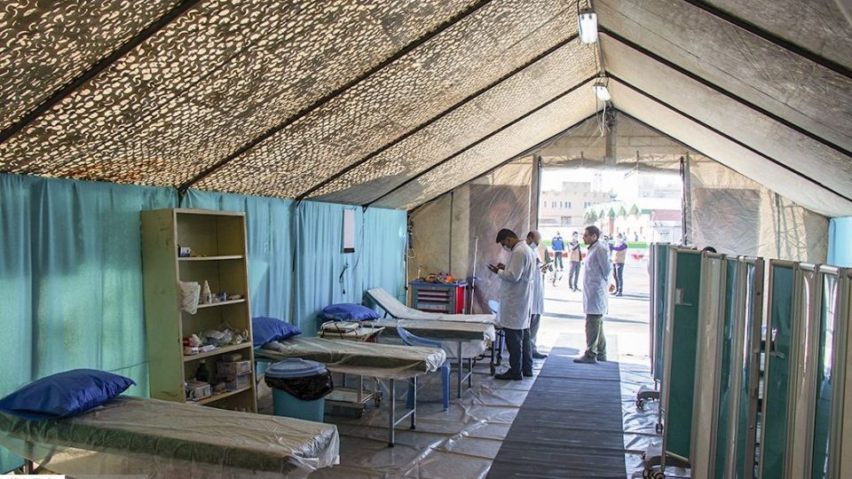 بیمارستان صحرایی سپاه در ارومیه