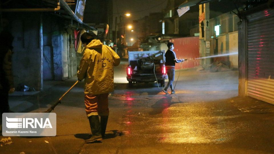 ضدعفونی کردن در نیمه‌های شب