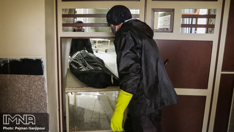 کفن و دفن متوفیان به دنبال شیوع کرونا