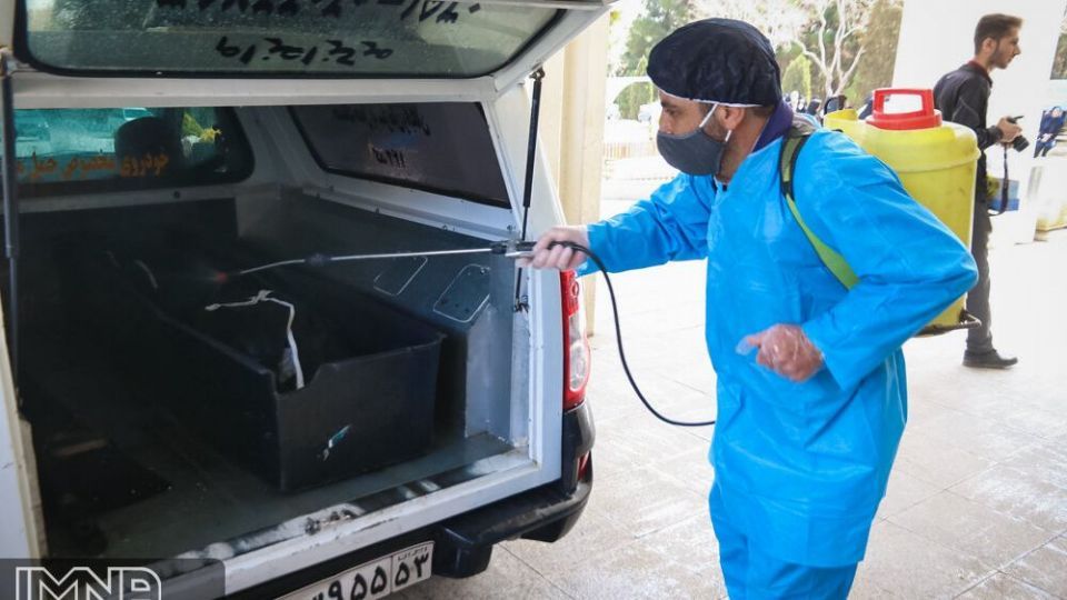 کفن و دفن متوفیان به دنبال شیوع کرونا