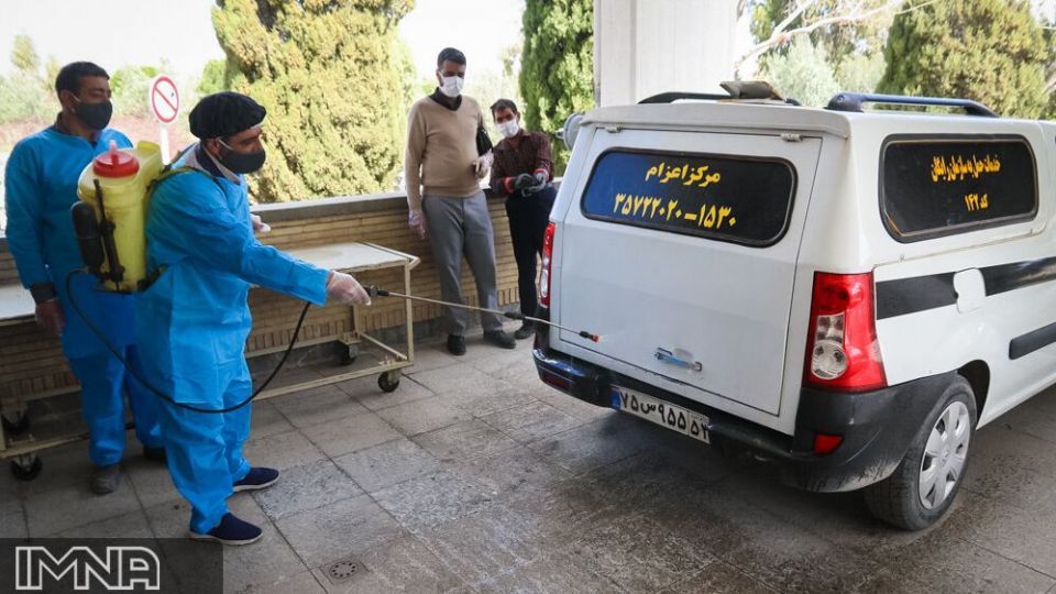 کفن و دفن متوفیان به دنبال شیوع کرونا