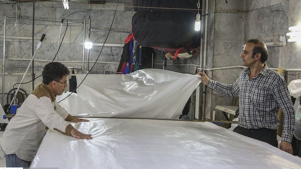 تولید ماسک بهداشتی در«کانون فرهنگی مالک اشتر»