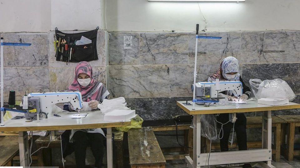 تولید ماسک بهداشتی در«کانون فرهنگی مالک اشتر»