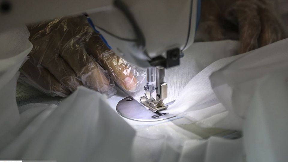 تولید ماسک بهداشتی در«کانون فرهنگی مالک اشتر»