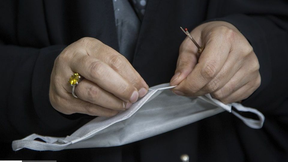 تولید ماسک بهداشتی در«کانون فرهنگی مالک اشتر»