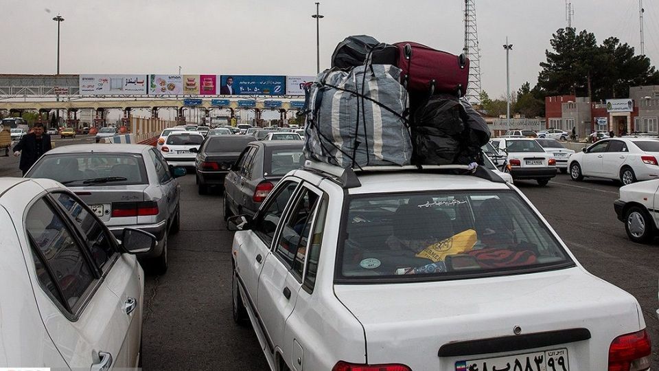 ترافیک سنگین در خروجی تهران