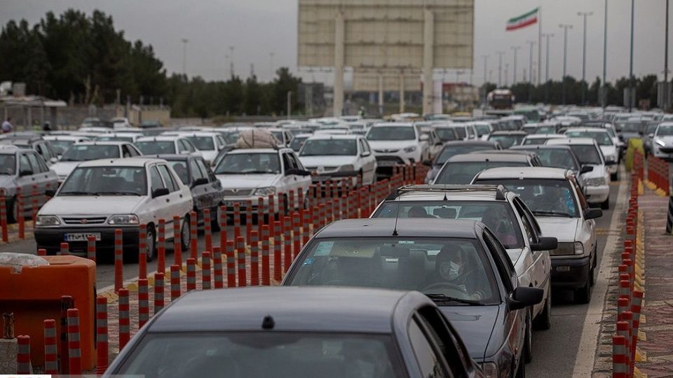 ترافیک سنگین در خروجی تهران