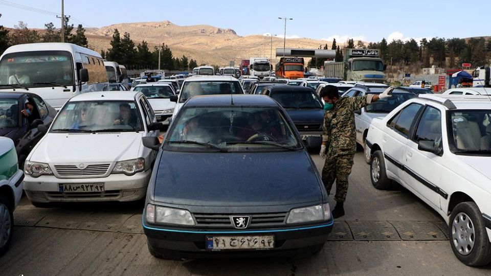 جاده‌های شیراز در پی شیوع ویروس کرونا