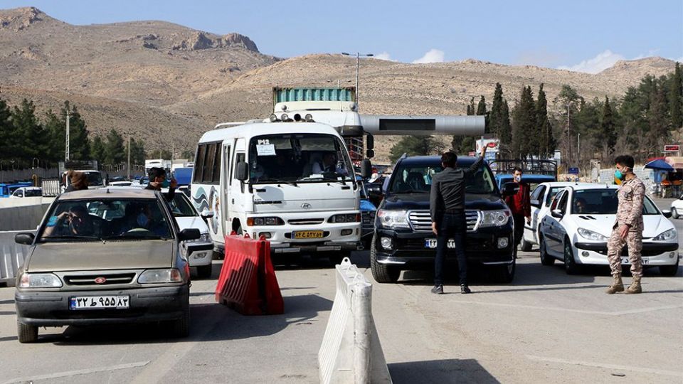 جاده‌های شیراز در پی شیوع ویروس کرونا