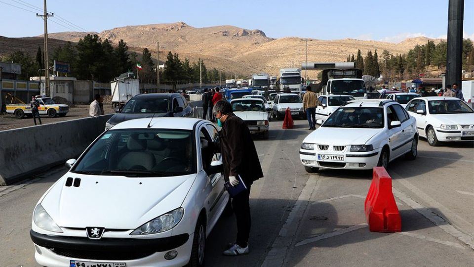 جاده‌های شیراز در پی شیوع ویروس کرونا