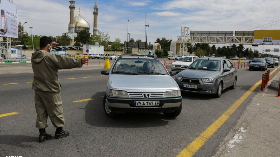 اجرای طرح محدودیت تردد در عوارضی قم - تهران
